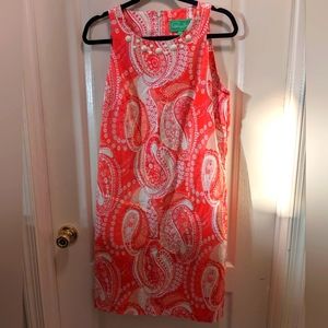 Pappagallo Tropical Shift Dress, Sz 12